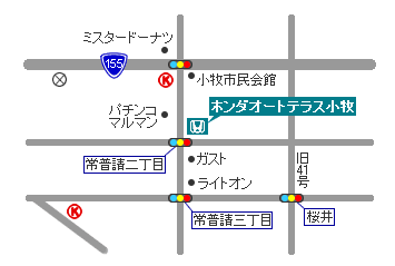 �����ȥƥ饹����Ź�Υ��������ޥå�
